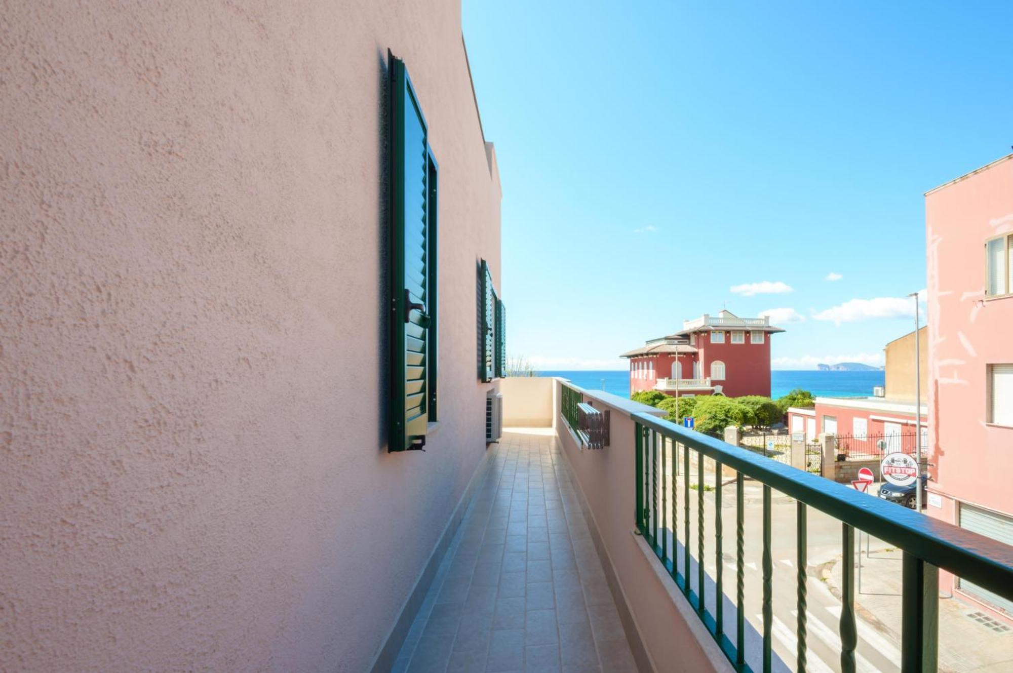 Zona Residenziale, Appartamento Incantevole Vista Mare Via Antonio Gramsci, 18, 07041 Alghero Ss Екстер'єр фото